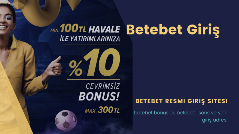 Betebet Promosyon Kodu